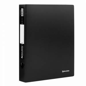 Папка с 4 кольцами 40мм Brauberg 